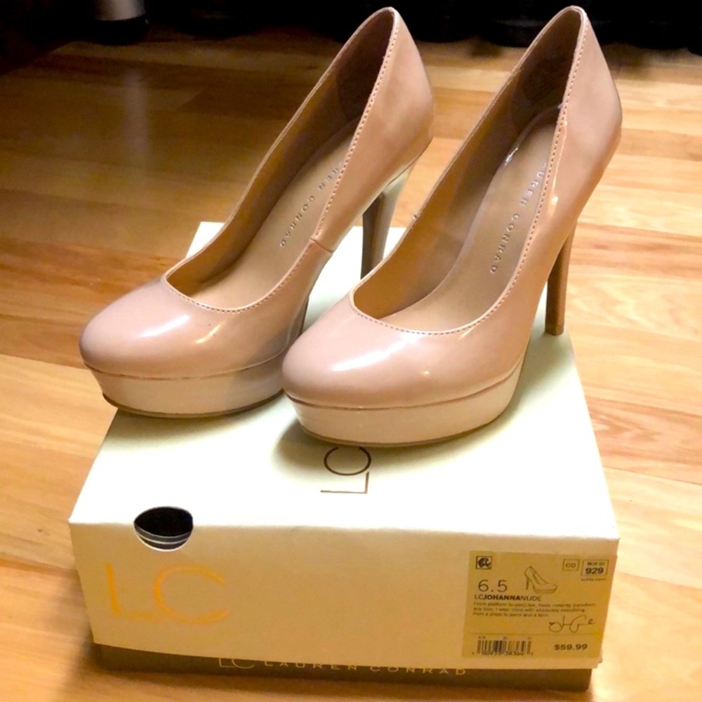 Lauren Conrad nude high heel pumps - in box & never worn